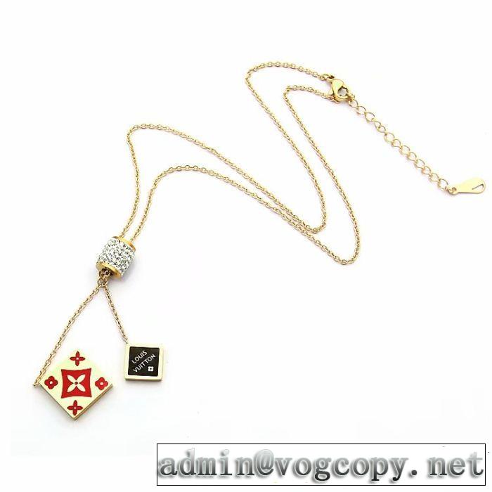 ファッション度アップ 3色可選 ネックレス ルイ ヴィトンSALE品追加 LOUIS VUITTON