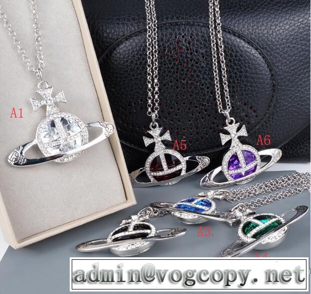 超激得新品 VIVIENNE WESTWOOD ネックレス  2018春夏新作多色可選ヴィヴィアン ウエストウッド
