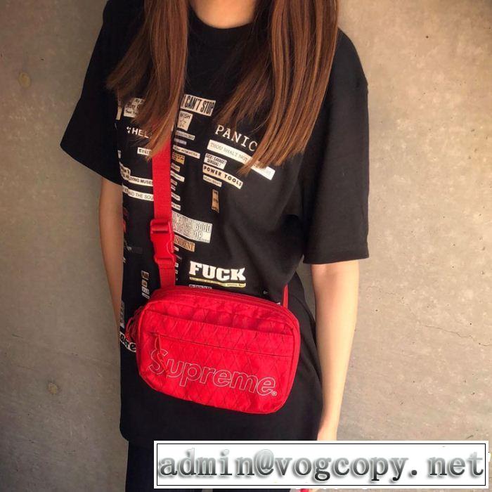 今季爆発的な人気 4色可選 SUPREME シュプリーム SUPREME 18FW UTILITY BAG ショルダーバッグ