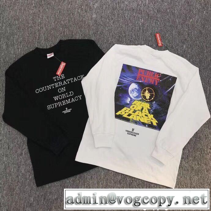 大流行中 ロングTシャツ18ＳＳ美品シュプリーム SUPREME 2色可選