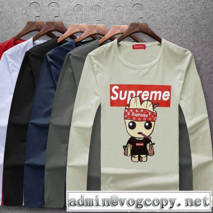  期間限定セール 長袖 Tシャツ 多色可選 圧倒的人気新着 シュプリーム SUPREME 有名人同じアイテム
