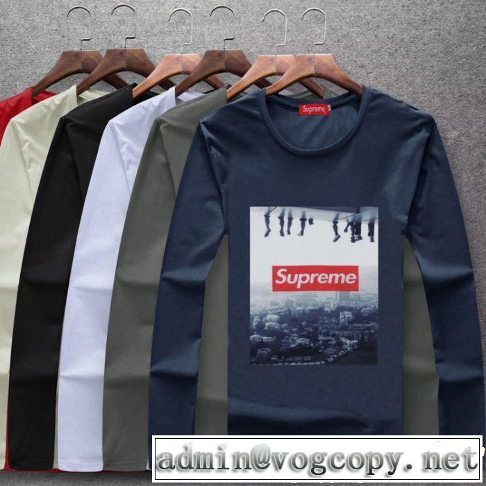  今季大人気新作登場 シュプリーム SUPREME 最終数量限り！ 長袖 Tシャツ 多色可選 今季爆発的な人気