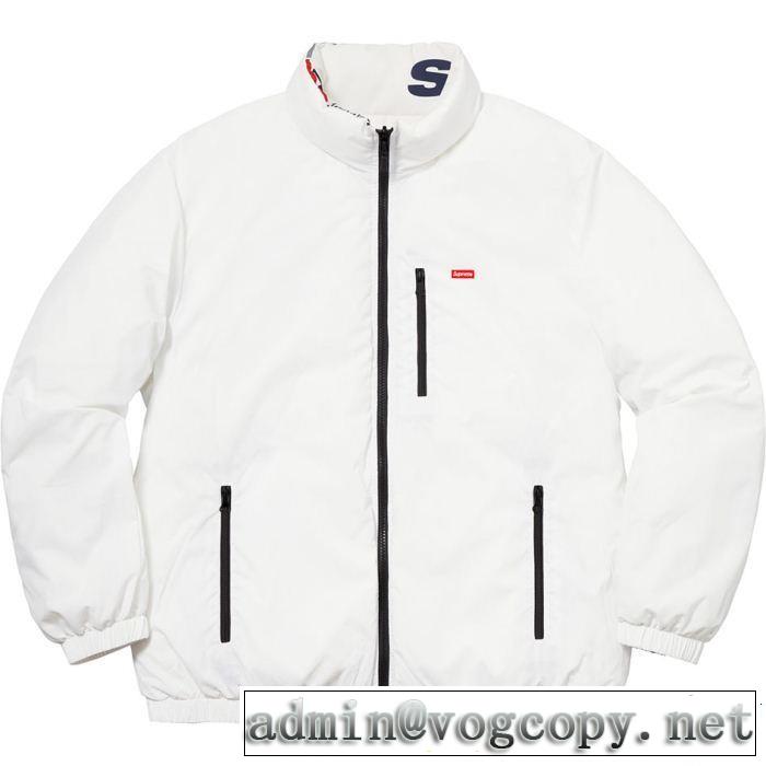 Supreme 18FW NY Reversible Puffy Jacket SUPREME シュプリーム 秋のお出かけに最適 2色可選 超定番人気