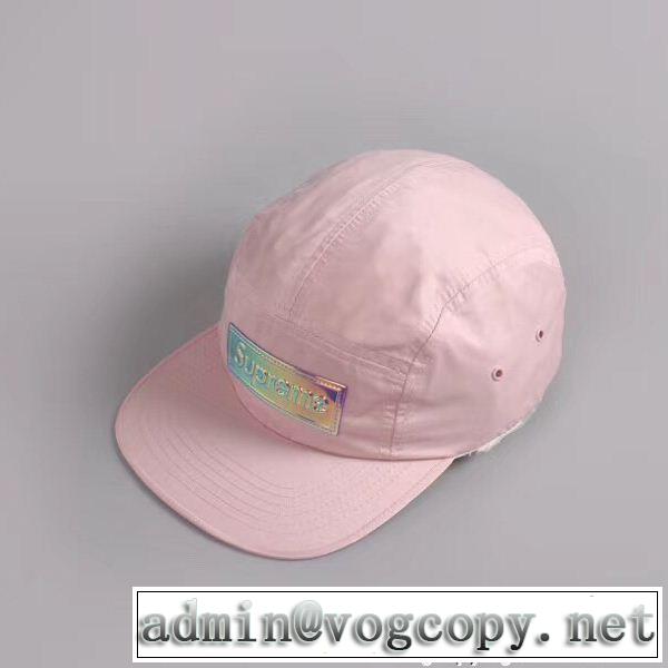 好評品SUPREMEシュプリーム通販コピーボックスロゴ付きキャップ帽子ピンク、ホワイト、ブラック