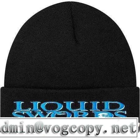 HOT秋冬人気セールSUPREMEシュプリーム ニット帽 コピーメンズレディース暖かい防寒ニットキャップシンプル帽子2色展開