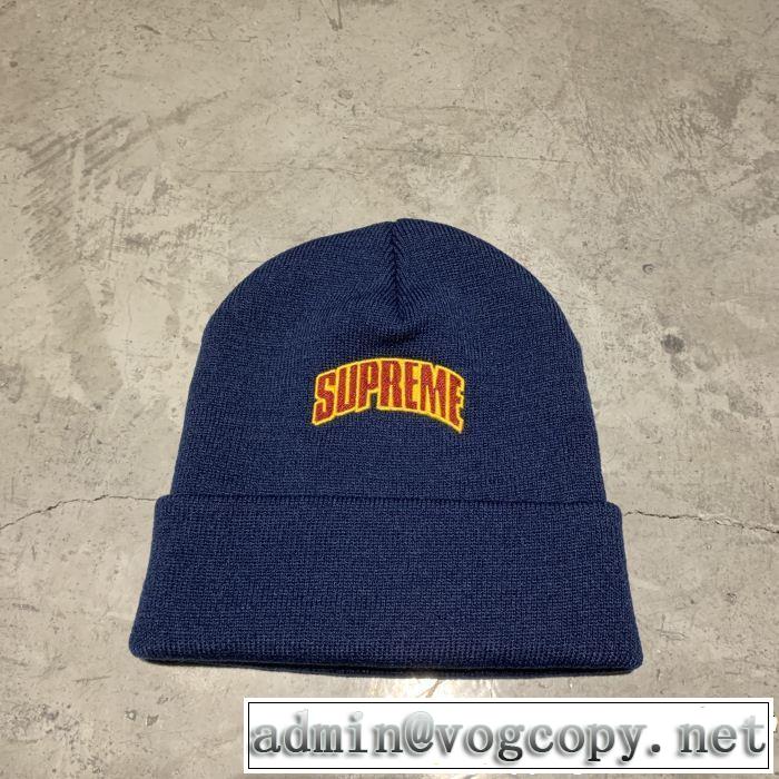 シュプリーム コピーSUPREMEニット帽ニットキャップビーニーメンズレディース小顔効果カジュアル全5色赤字超特価新品