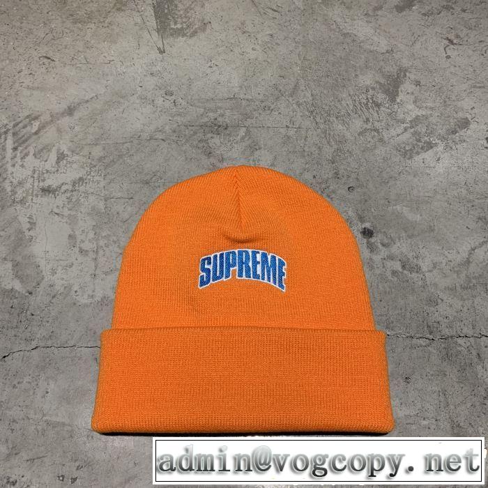 シュプリーム コピーSUPREMEニット帽ニットキャップビーニーメンズレディース小顔効果カジュアル全5色赤字超特価新品