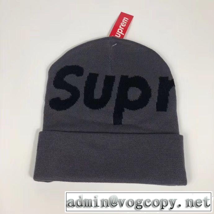 秋冬爆買い大人気SUPREMEシュプリーム ニット帽 コピー帽子メンズレディースニットキャップおしゃれ防寒プレゼント5色可選