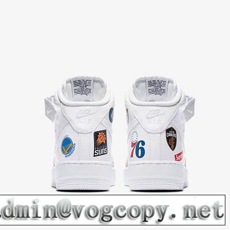 2018人気の主流アイテム Supreme x NBA x NIKE Air Force 1 AF1 シュプリーム SUPREME スニーカー2色可選軽量で疲れにくい