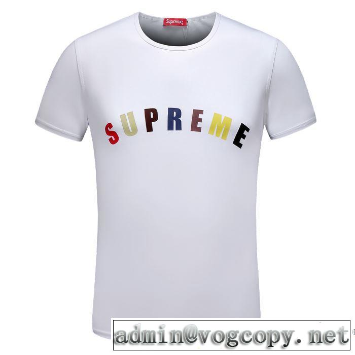 2色可選 2018春夏新作 半袖Tシャツ 肌に馴染みやすい シュプリーム SUPREME 入手困難！