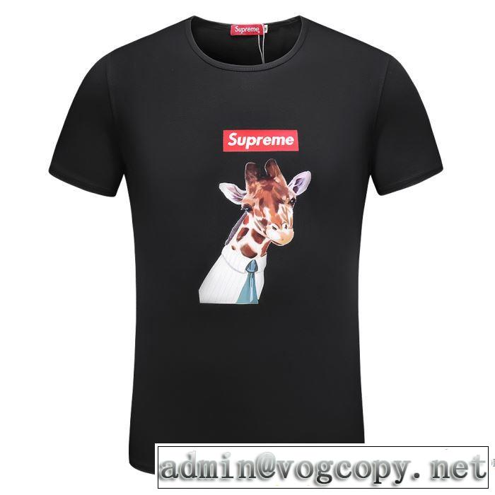 シュプリーム SUPREME 2色可選 2018春夏新作 快適な着心地 【新型タイプ入荷】 半袖Tシャツ