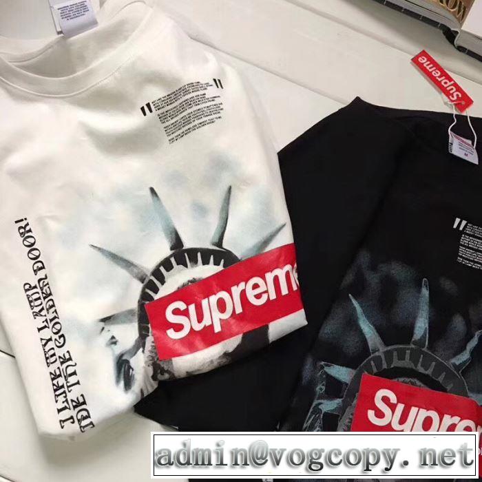 高品質なシュプリーム SUPREME半袖Tシャツ 2色可選 自然な肌触り 2018春夏新作