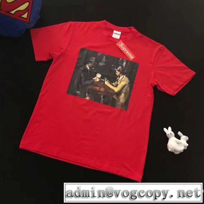 売上ランキング1位 半袖Tシャツ 2018春夏新作4色可選 シュプリーム SUPREME
