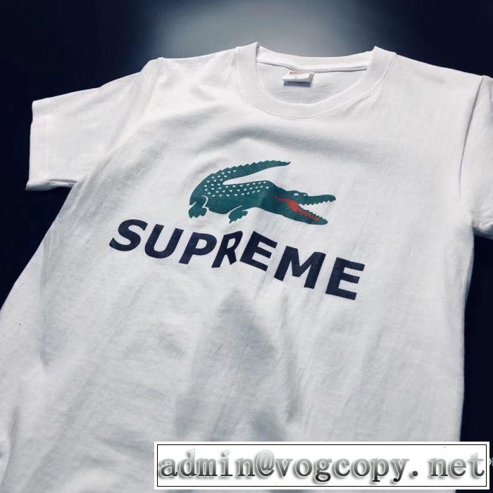 高級感が漂う 半袖Tシャツ2018春夏新作シュプリーム SUPREME 2色可選