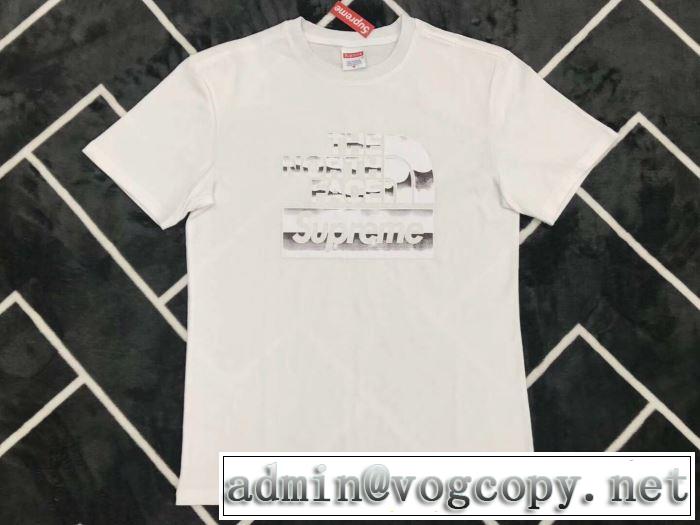 オシャレを満喫できる2色可選 2018春夏新作 半袖Tシャツ シュプリーム SUPREME