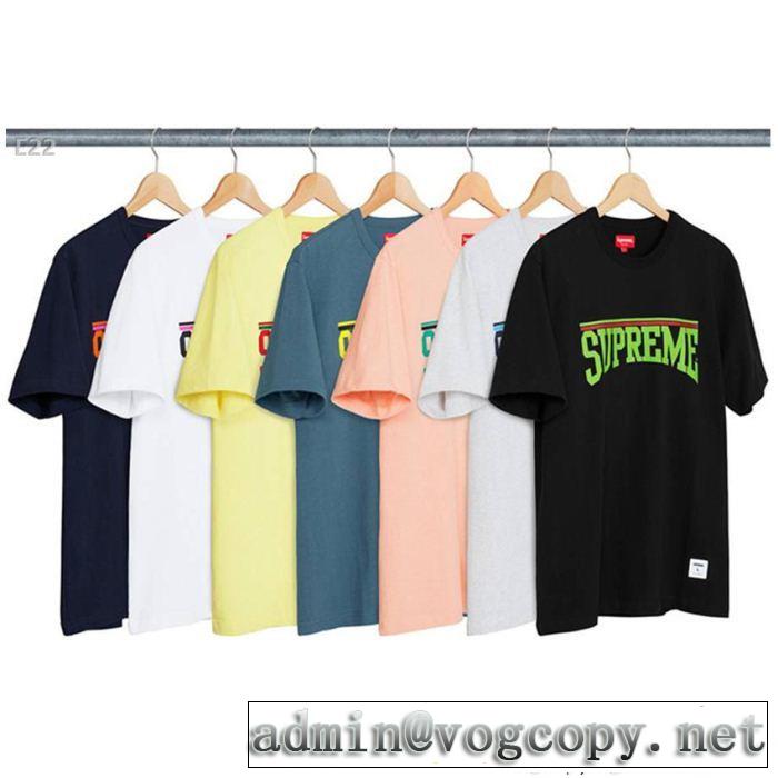 半袖Tシャツ シュプリーム SUPREME おすすめアイテム 多色可選 18ＳＳ美品