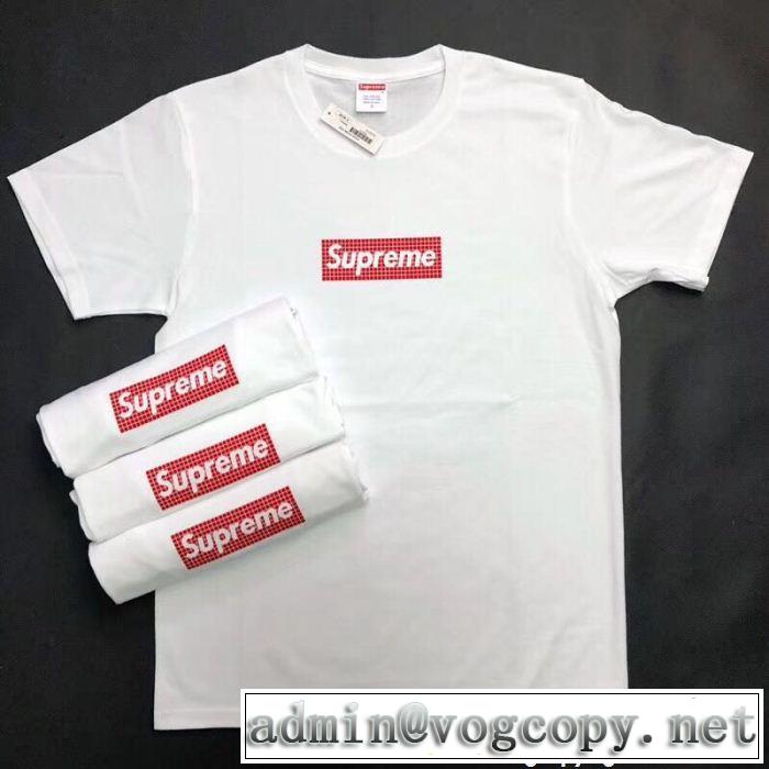 ファッショニスタ愛用 半袖Tシャツ シュプリーム SUPREME 2018年春夏シーズン