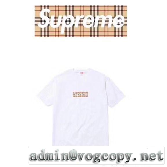 人気デザインで欲しい シュプリーム流行の注目ブランド SUPREME 半袖/Tシャツ2色可選