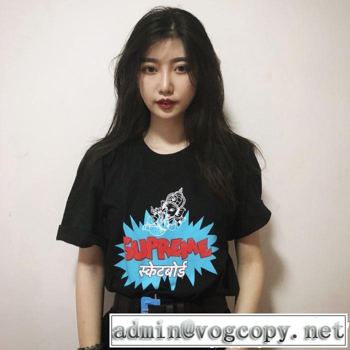  目前の注目ブランド 半袖Tシャツ 多色可選人目を引く存在感  シュプリーム SUPREME 18SS Ganessha Tee  2018年秋冬入荷