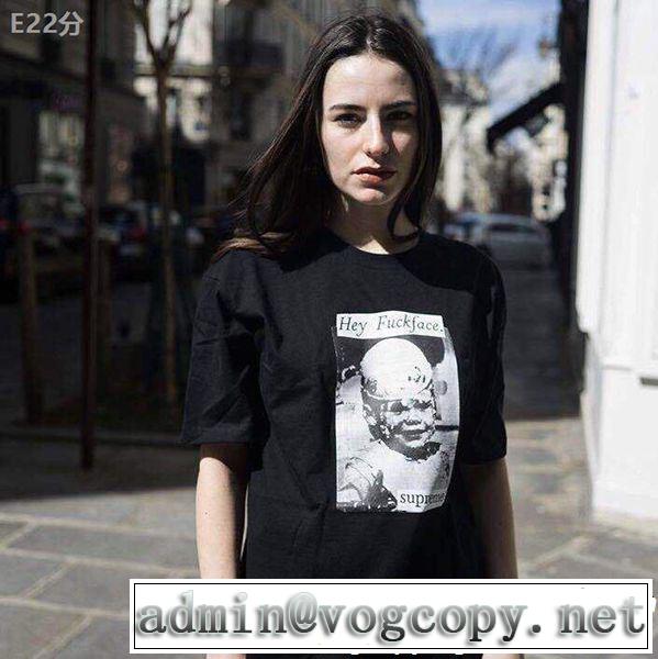  秋冬超人気の最新作 シュプリーム SUPREME 18ss week6 Fuckface tee 半袖Tシャツ 3色可選 上品でベーシック