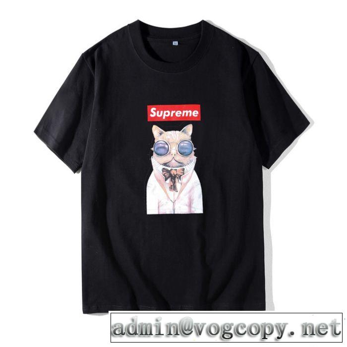今年っぽくNEWファッション シュプリーム 国内完売 SUPREME Tシャツ/半袖 2色選択可