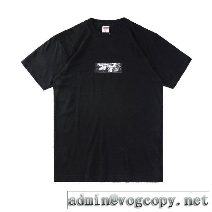  2018人気の主流アイテムSUPREME Shooter 上品でファッション Tシャツ/半袖 2色選択可