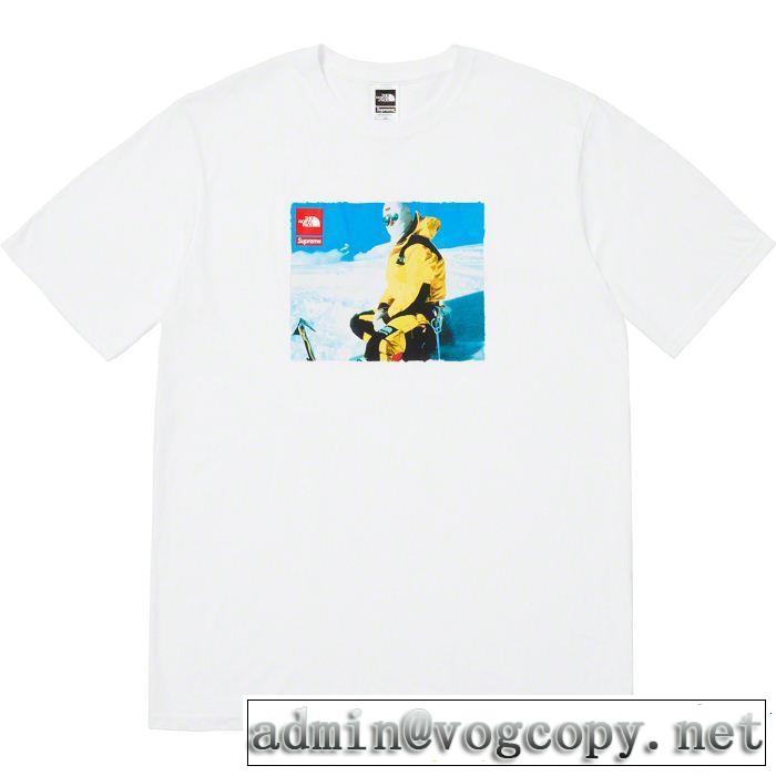 SUPREME シュプリーム 半袖Tシャツ 多色可選 Supreme x The north face photo tee 18FW 2018最高ランキング