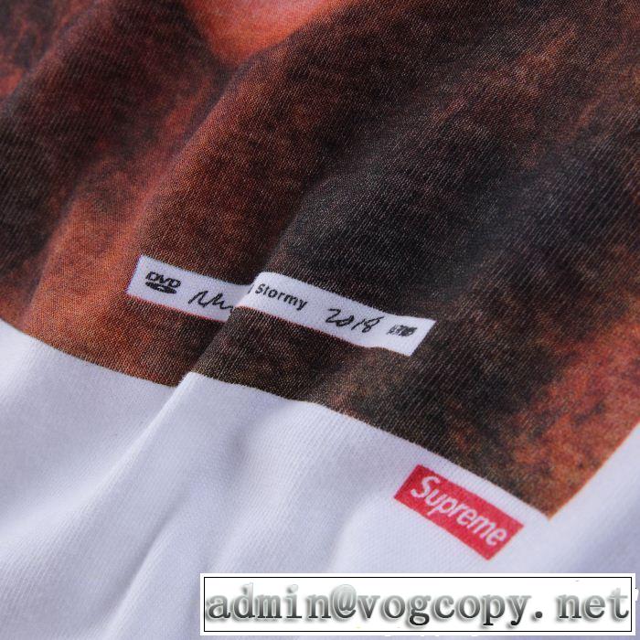 人気デザインで欲しい 2018年秋冬入荷 SUPREME シュプリーム 半袖Tシャツ Supreme 18 & Stormy Tee