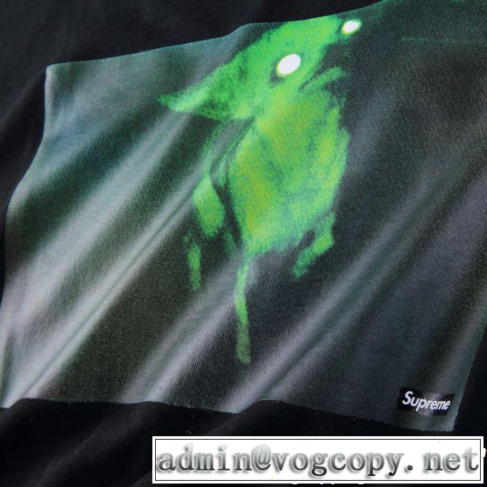 秋冬超人気の最新作 SUPREME シュプリーム 半袖Tシャツ 4色可選 Supreme 18FW Chris Cunningham Chihuahua Tee