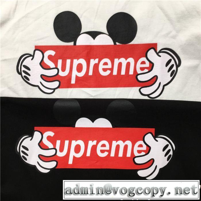 秋季超人気アイテム 絶妙な新商品 海外限定アイテム SUPREME シュプリーム 半袖Tシャツ 2色可選