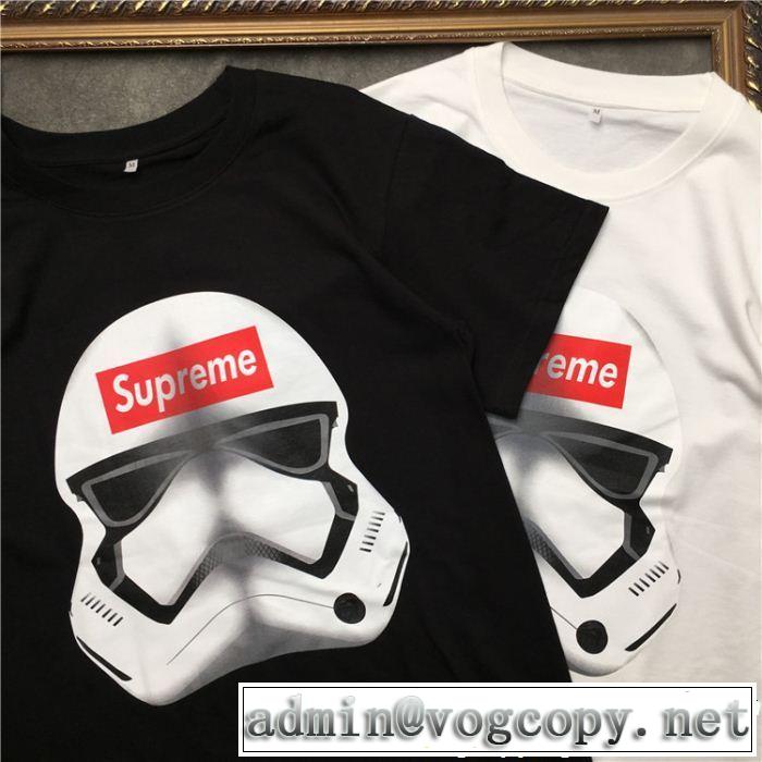 SUPREME シュプリーム 半袖Tシャツ 2色可選 2018最高ランキング 圧倒的人気新着 上品でファッション