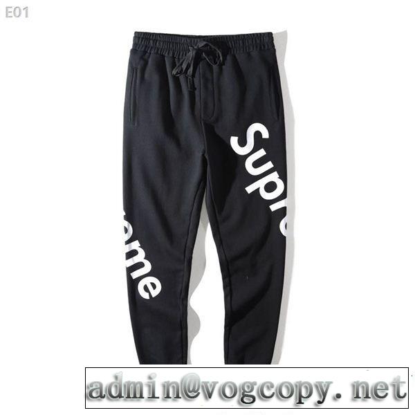  絶妙な新商品 スエットパンツ 人目を引く存在感 シュプリーム SUPREME 2018年秋冬入荷