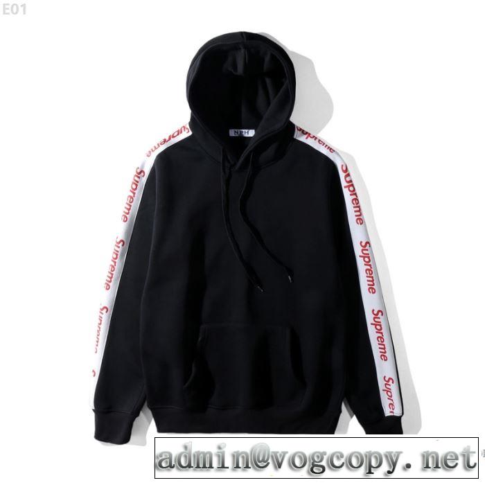  店舗で人気満点 SUPREME 絶大な人気を誇る2018秋冬季超人気パーカーシュプリーム