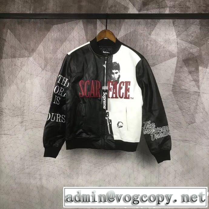  ファッションスタッズ 美品*入手困難 Supreme 18FW Scarface  野球ウェア2018新品入荷