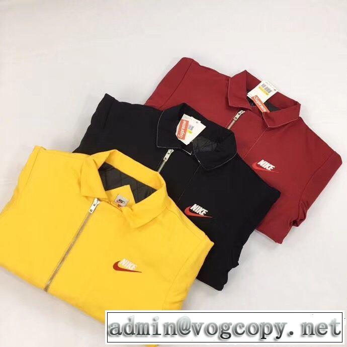 Supreme 18FW x Nike Work Jacke 流行の注目ブランド シュプリーム SUPREME ブルゾン 4色可選