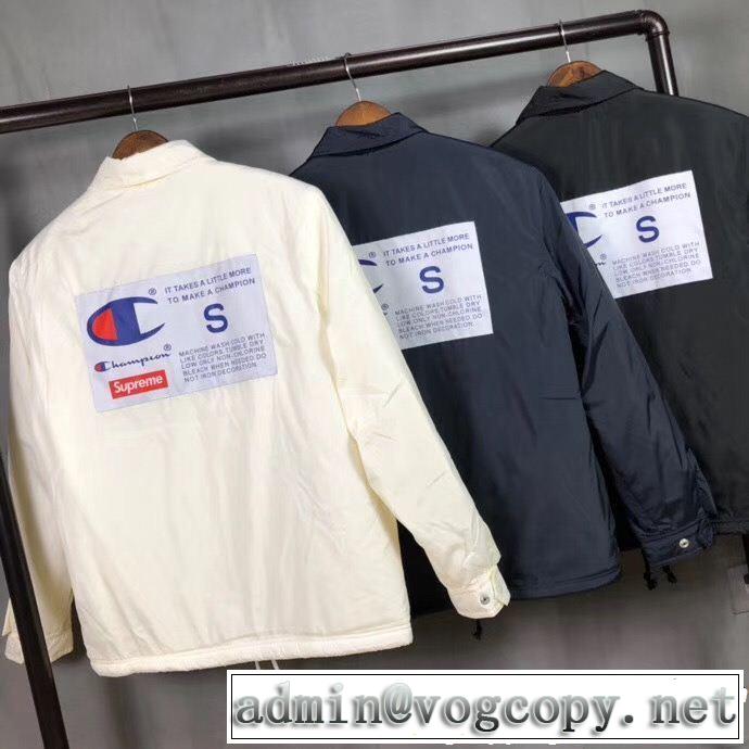 シュプリーム SUPREME ブルゾン 3色可選 Supreme Champion Label Coaches Jacket ファッションの最先端！