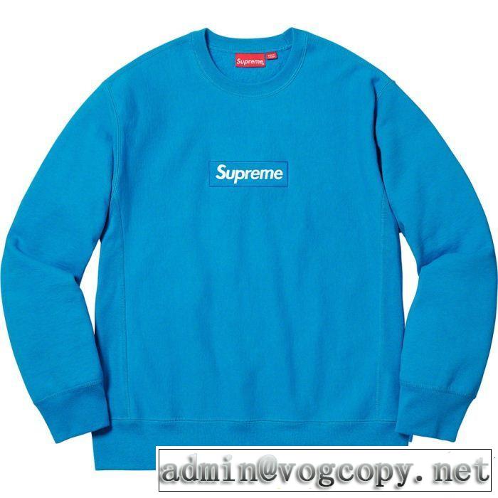 Supreme box logo crewneck  シュプリーム SUPREME 秋の定番 多色可選 2018年人気満々のブランド