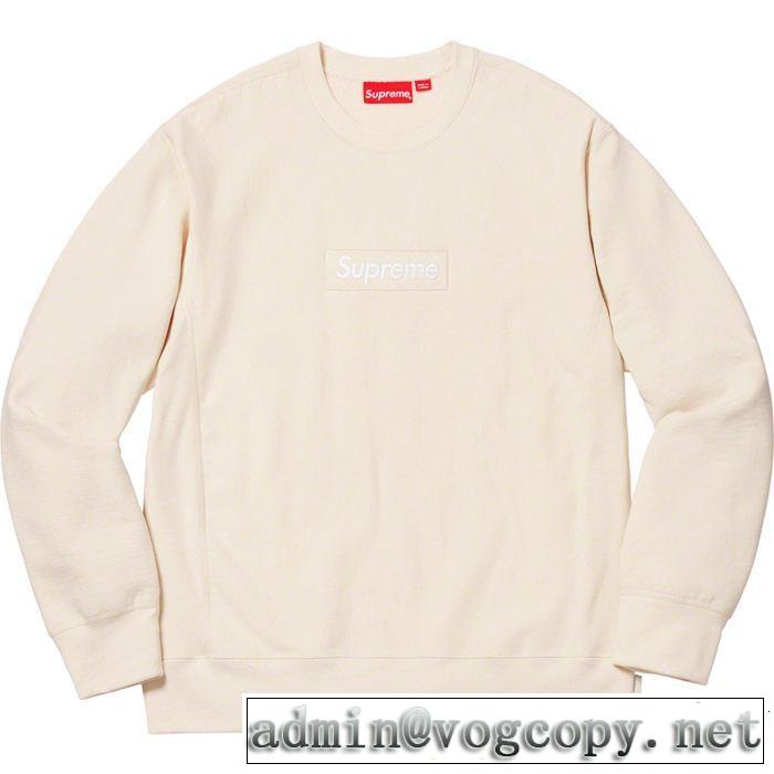 Supreme box logo crewneck  シュプリーム SUPREME 秋の定番 多色可選 2018年人気満々のブランド