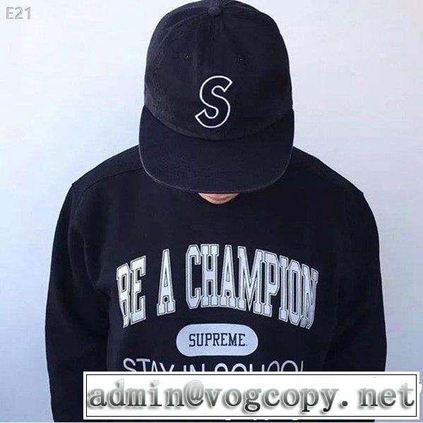 SUPREME シュプリーム 秋の定番 多色可選 SUPREME x CHAMPION 18ss STAY IN SCHOOL 2018年秋冬シーズン