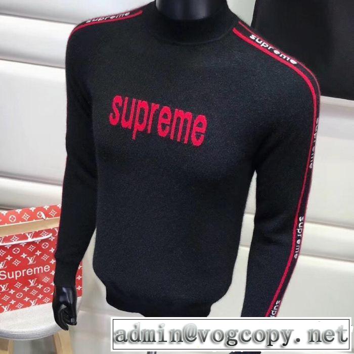 プルオーバー2018秋冬の定番新品到来! 大人気ブランド 秋冬トレンド SUPREME シュプリーム 秋の定番
