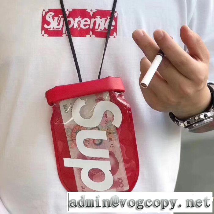  2018新品入荷 先行受注  SUPREME 18SS SEALLINE SEE POUCH 防水の収納袋 2色選択可