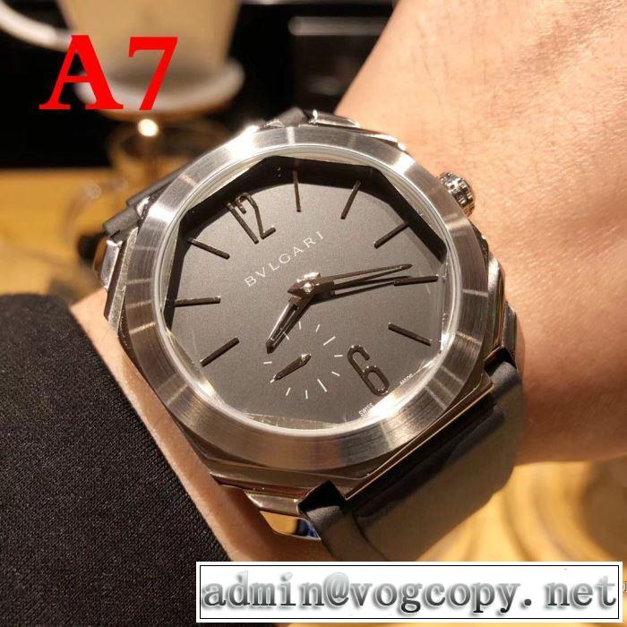 プレゼントに 2018春夏新作 多色可選 ブルガリ BVLGARI 男性用腕時計～希少