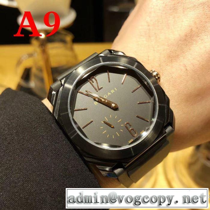 プレゼントに 2018春夏新作 多色可選 ブルガリ BVLGARI 男性用腕時計～希少