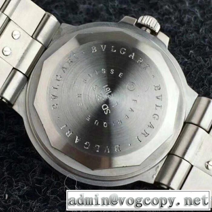人気上昇夏 2018春夏新作完売品！2色可選 ブルガリ BVLGARI 男性用腕時計