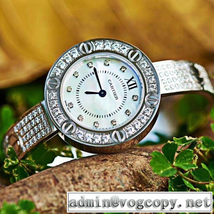 女性大好き 2018春夏新作 カルティエ CARTIER 女性用腕時計 新作入荷100%新品