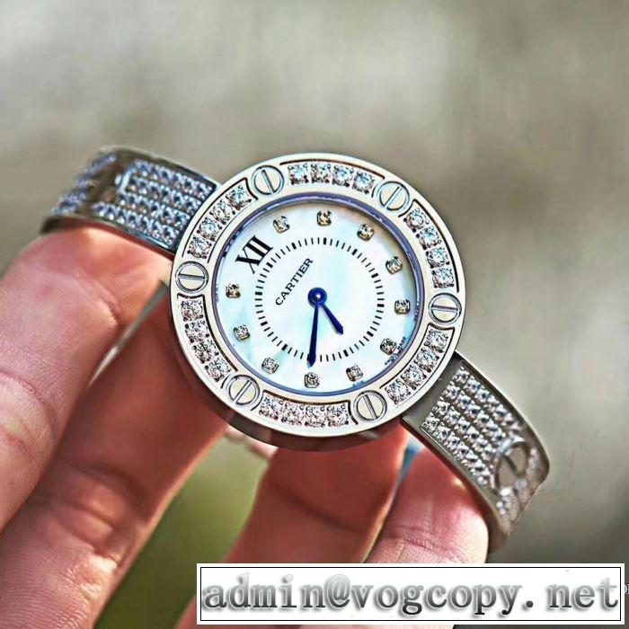 女性大好き 2018春夏新作 カルティエ CARTIER 女性用腕時計 新作入荷100%新品