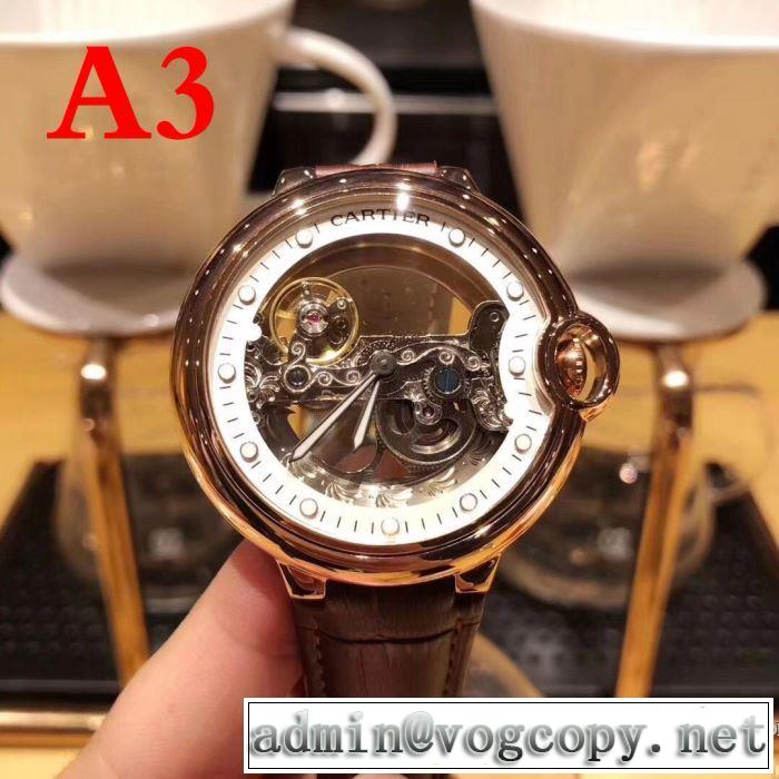 高級品 通販 4色可選 カルティエ CARTIER 男性用腕時計 上質 大人気！2018春夏新作