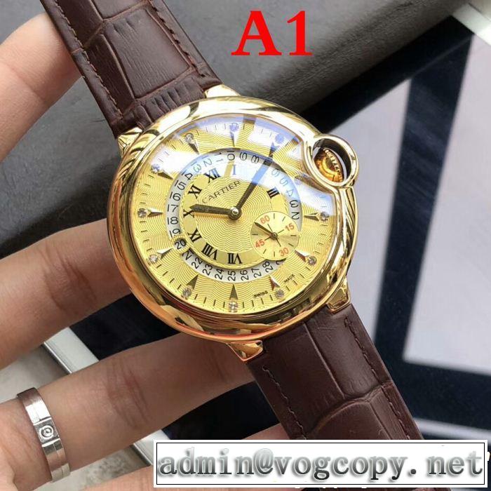 2018新品入荷 すっかり定番化 カルティエ CARTIER 多色可選 男性用腕時計ファッショニスタ愛用