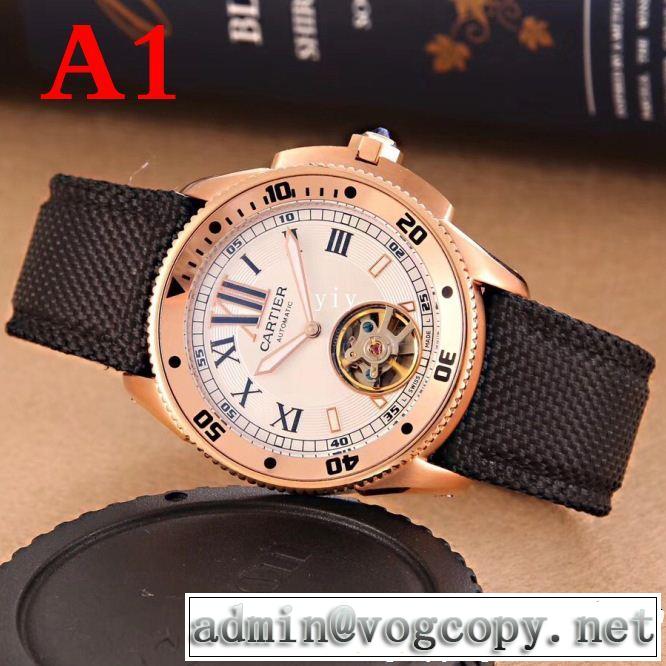 数量限定再入荷 機械式（自動巻き） カルティエ CARTIER 18ＳＳ美品多色可選 男性用腕時計