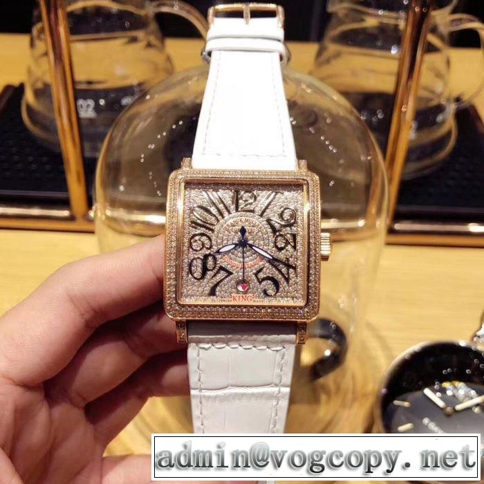高級ダウンのフィルパワーについて 2018春夏新作 フランクミュラー FRANCK MULLER 男性用腕時計 4色可選